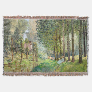 Alfred Sisley - Ruhe am Bach Decke