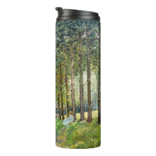 Alfred Sisley - Ruhe am Bach Thermosbecher
