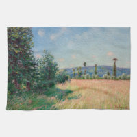 Alfred Sisley - Sahurs Meadows in Morning Sun