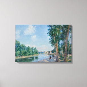 Alfred Sisley - Saint-Mammes. June Sunshine Leinwanddruck
