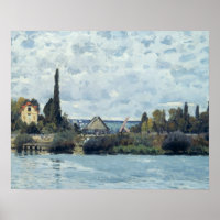 Alfred Sisley | Seine in Bougival