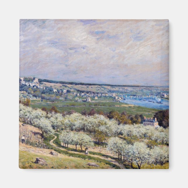 Alfred Sisley - Terrasse auf Saint-Germain, Frühja Magnet (Vorne)