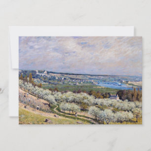 Alfred Sisley - Terrasse in Saint-Germain, Frühlin Einladung