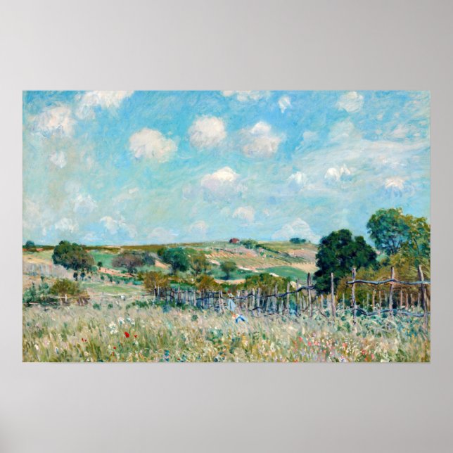 Alfred Sisley - The Meadow Poster (Vorne)