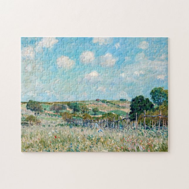 Alfred Sisley - The Meadow Puzzle (Horizontal)