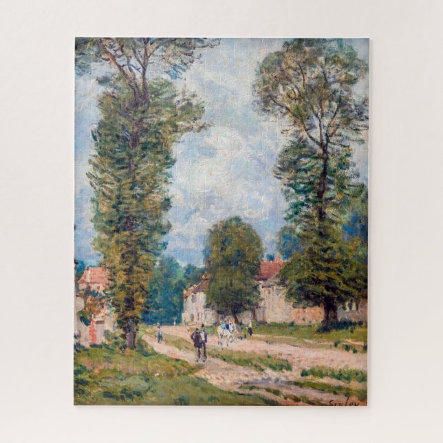 Alfred Sisley - The Versailles Road Puzzle (Vertikal)