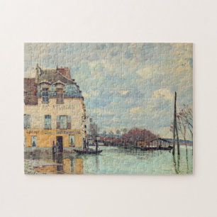 Alfred Sisley - Überschwemmung in Port-Marly 1872 Puzzle