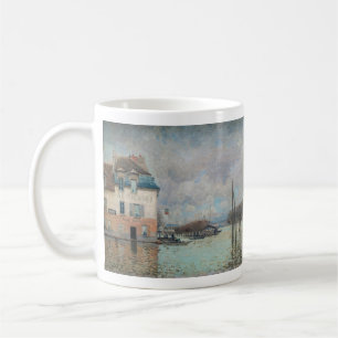 Alfred Sisley - Überschwemmung in Port-Marly 1876 Kaffeetasse