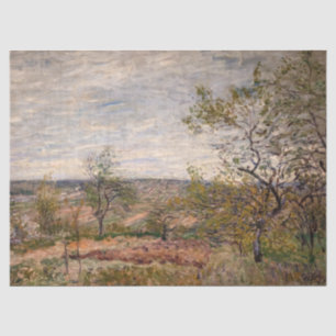 Alfred Sisley - Windy Day in Veneux Seidenpapier