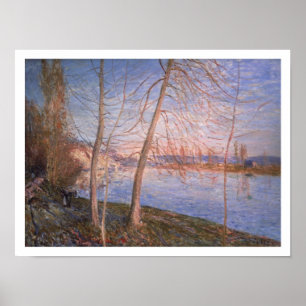 Alfred Sisley   Winter Morning Poster