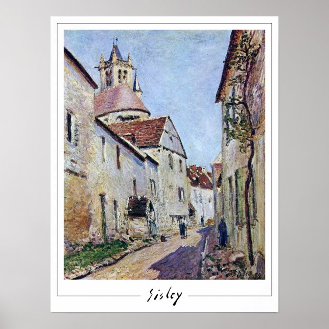 Alfred Sisley Zedign Art Poster #476 (Vorne)