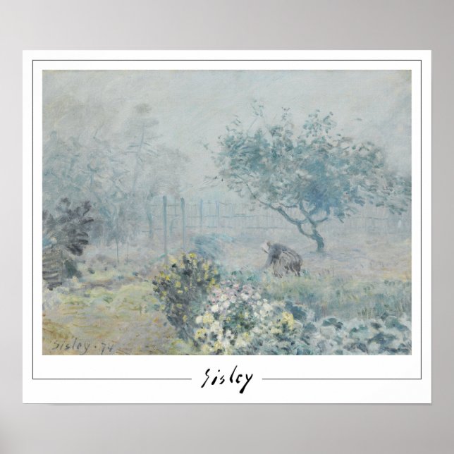 Alfred Sisley Zedign Art Poster #8 (Vorne)