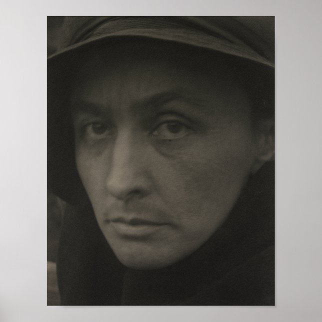Alfred Stieglitz Georgia O'Keeffe Portrait Foto Poster (Vorne)