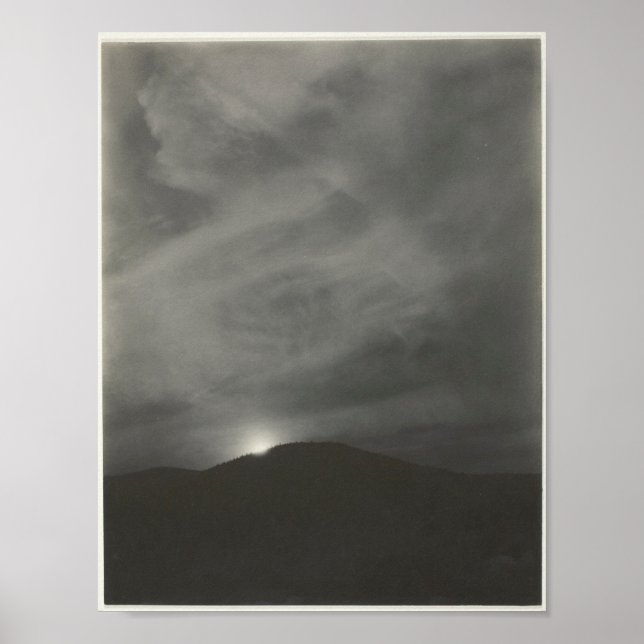 Alfred Stieglitz Lake George Foto Poster (Vorne)