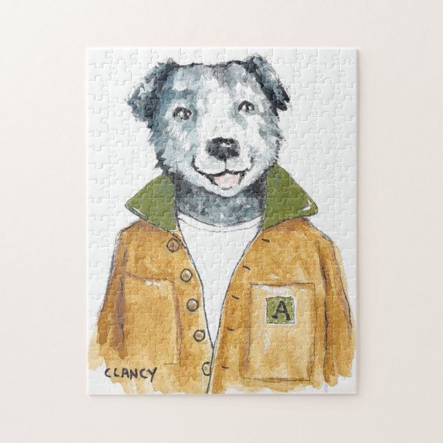 Alfred the cattle dog puzzle (Vertikal)