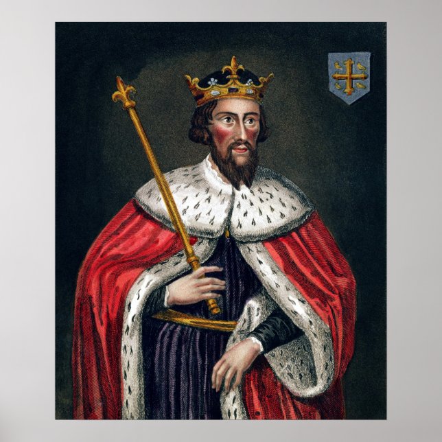 Alfred the Great Portrait Poster (Vorne)