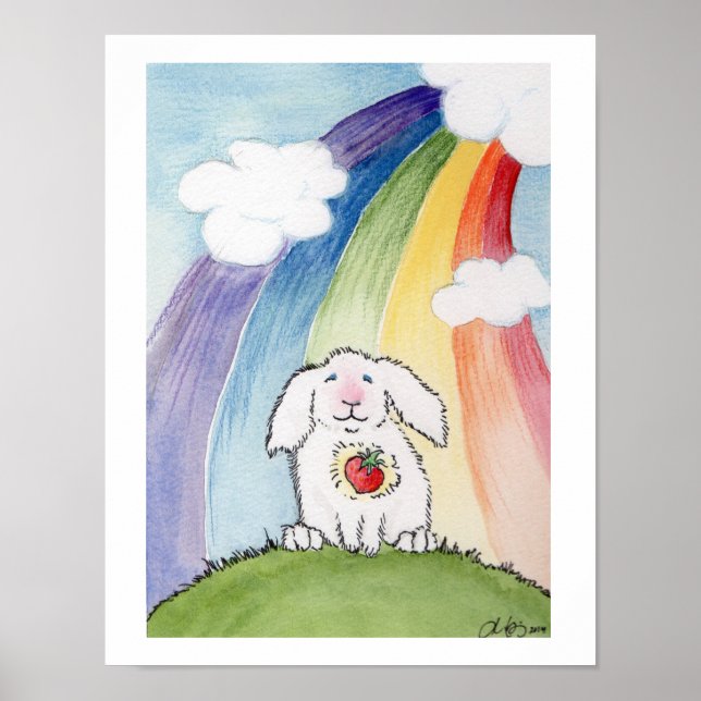 Alfred und die Rainbow Bridge Poster (Vorne)