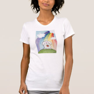 Alfred und die Regenbogen-Brücke T-Shirt
