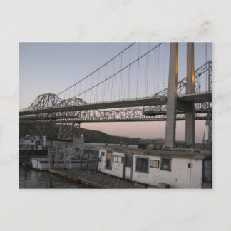 Alfred Zappa Memorial Bridge Postkarte