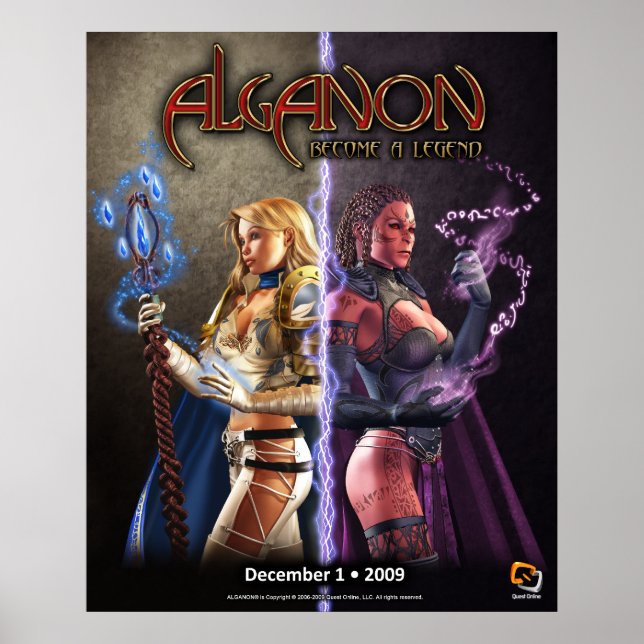 Alganon Legend Female Poster (Vorne)