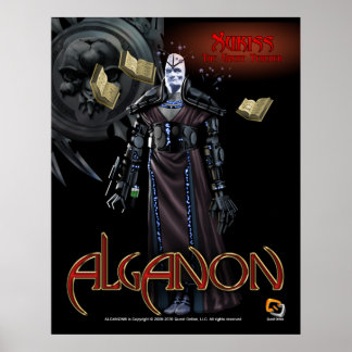 Alganon Xukiss Deity Poster