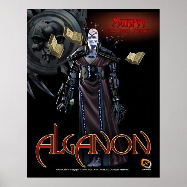 Alganon Xukiss Deity Poster (Vorne)
