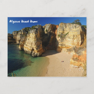 Algarve Beach Bums Postkarte