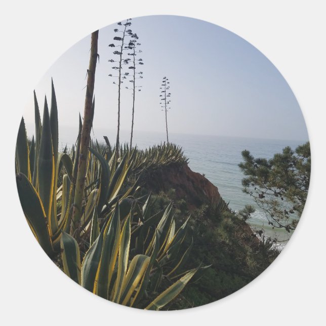 Algarve Coast Runder Aufkleber (Vorderseite)