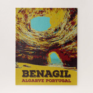 Algarve Geschenk Portugal, Benagil Sea Cave Jigsaw Puzzle