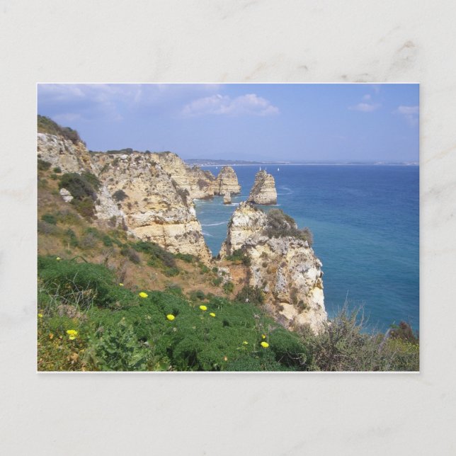 Algarve Küste Postkarte (Vorderseite)