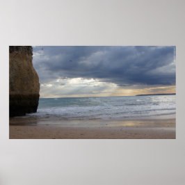 Algarve – Portugal – Beach – Strand – Sea – Meer Poster