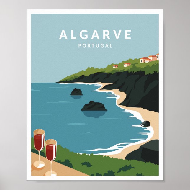 Algarve Portugal Poster (Vorne)