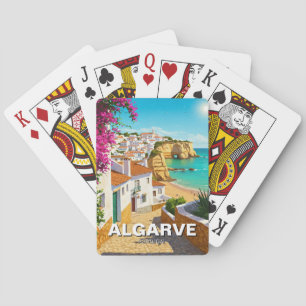 Algarve Portugal Reise Spielkarten