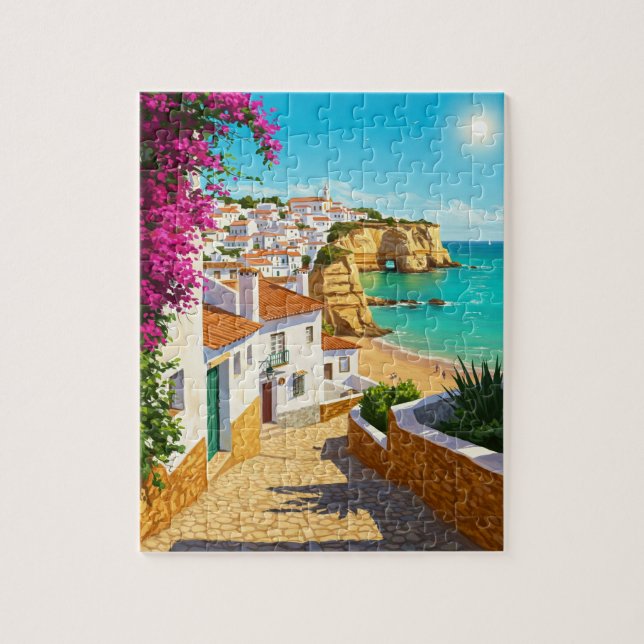 Algarve Portugal Reisen Puzzle (Vertikal)