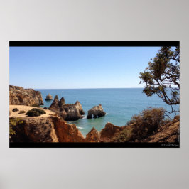 Algarve - Portugal - Strand - Strand - Meer - Meer Poster