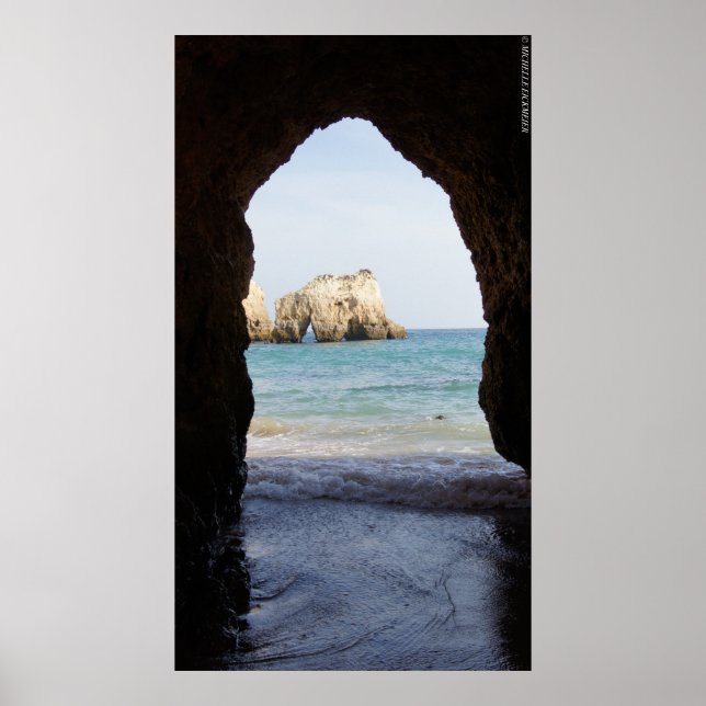 Algarve - Portugal - Strand - Strand - Meer - Meer Poster (Vorne)