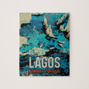 Algarve Portugal Vintage Puzzle
