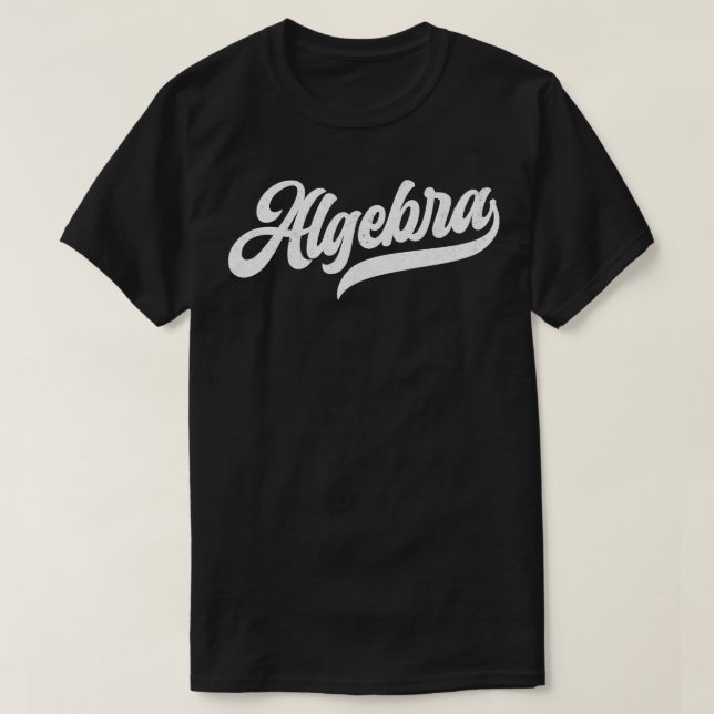 Algebra Algebra-Geschenk T-Shirt (Design vorne)