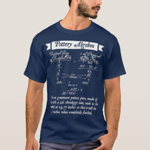 Algebra für coole Math-Keramik T-Shirt