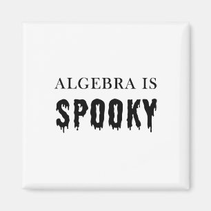 Algebra ist gruselig – Lustiger Schullehrer und Ki Magnet