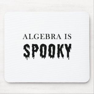 Algebra ist gruselig – Lustiger Schullehrer und Ki Mousepad
