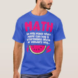 Algebra Mathe Lehrer Mathematik Science Spaß T-Shirt<br><div class="desc">Algebra Mathematik Lehrer Mathematik Science Spaß .Karo heraus unsere Mathematik T Shirts Auswahl für die besten in einzigartigen oder maßgeschneiderten,  handgefertigten Stücken aus unseren Bekleidungsläden.</div>