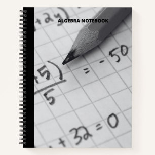 ALGEBRA NOTES NOTEBOOK NOTIZBUCH