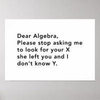 Algebra und sein X