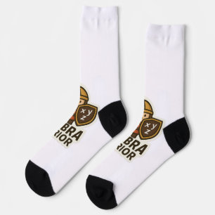 Algebra Warrior Sticker - Niedlicher Mathematiker Socken