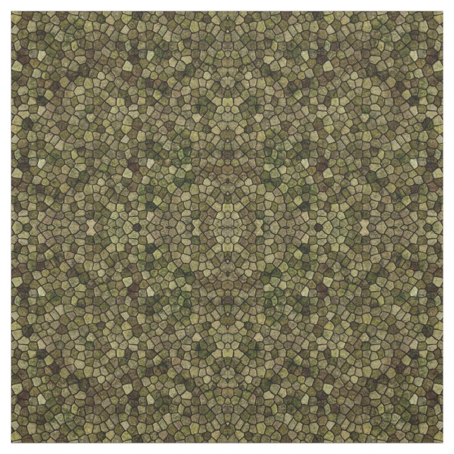 Algen und Junior Cobbled Patchwork Terrazo Patt Stoff (Muster)