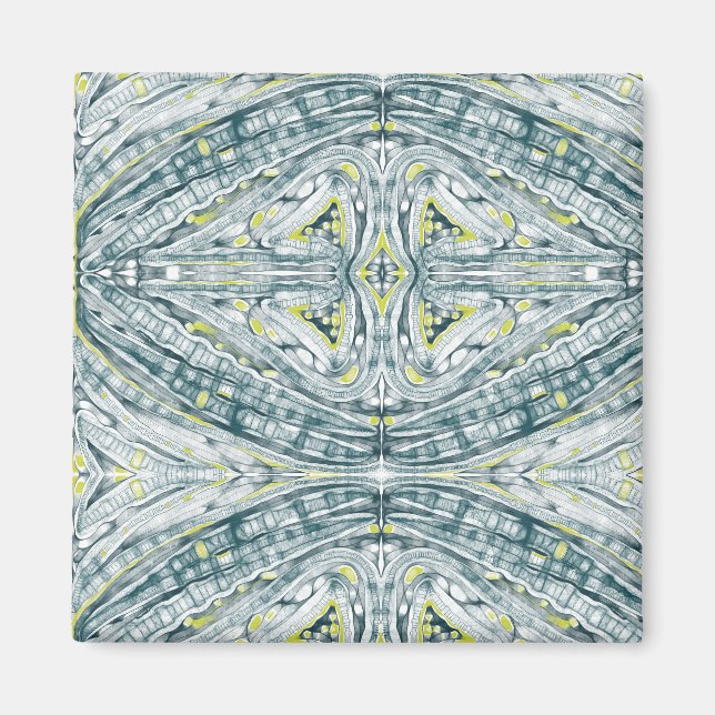 Algen unter Glas Magnet (Vorne)