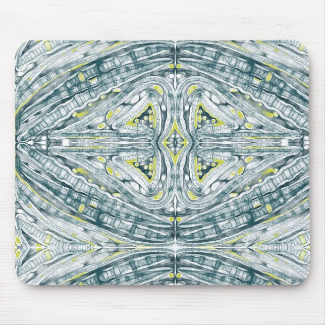 Algen unter Glas Mousepad (Vorne)