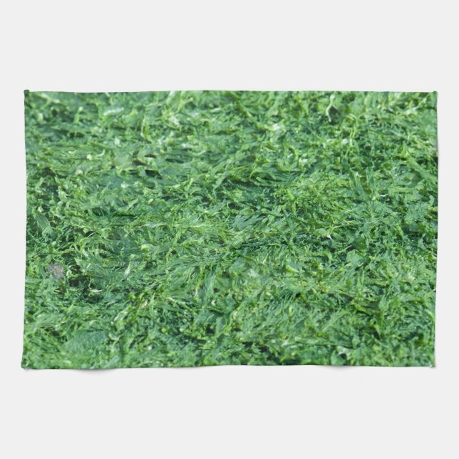 Algengrün Handtuch (Horizontal)