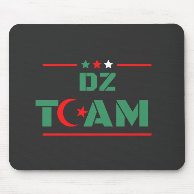Algeria Dz Team Mousepad (Vorne)